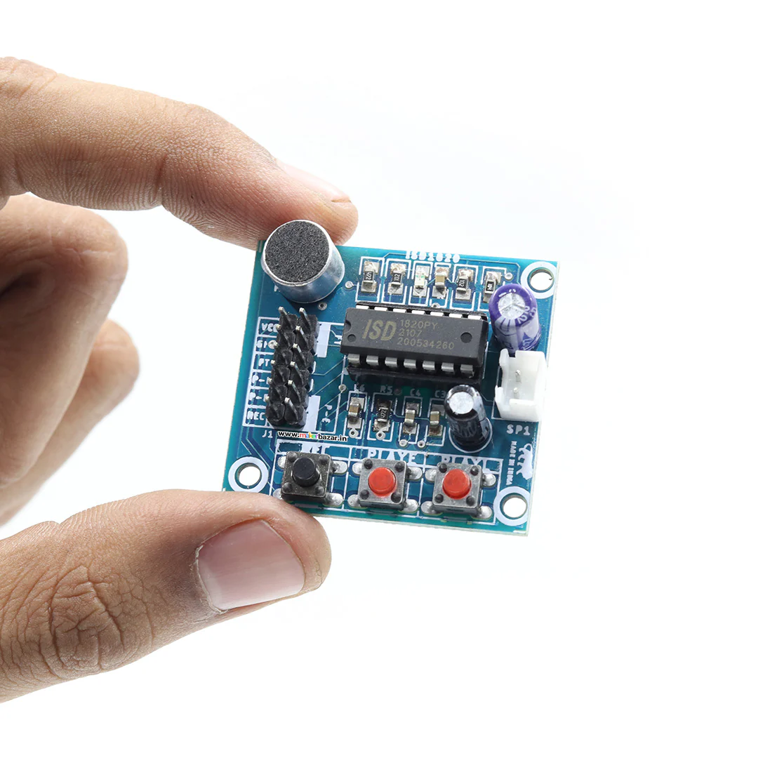 ISD1820 Voice Recorder & Sound Playback Module onboard Microphone & Speaker - Image 3