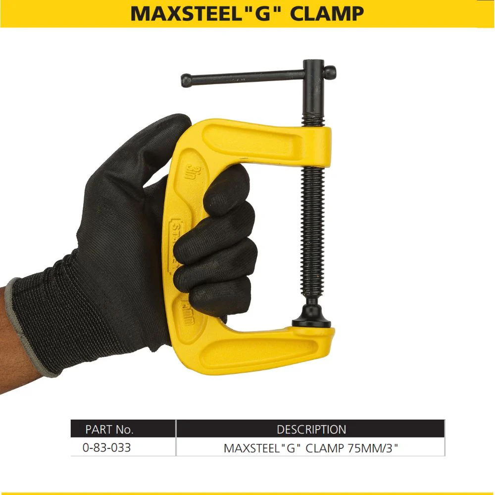 Stanley: Max Steel C-Clamps G-Clamp - Image 4