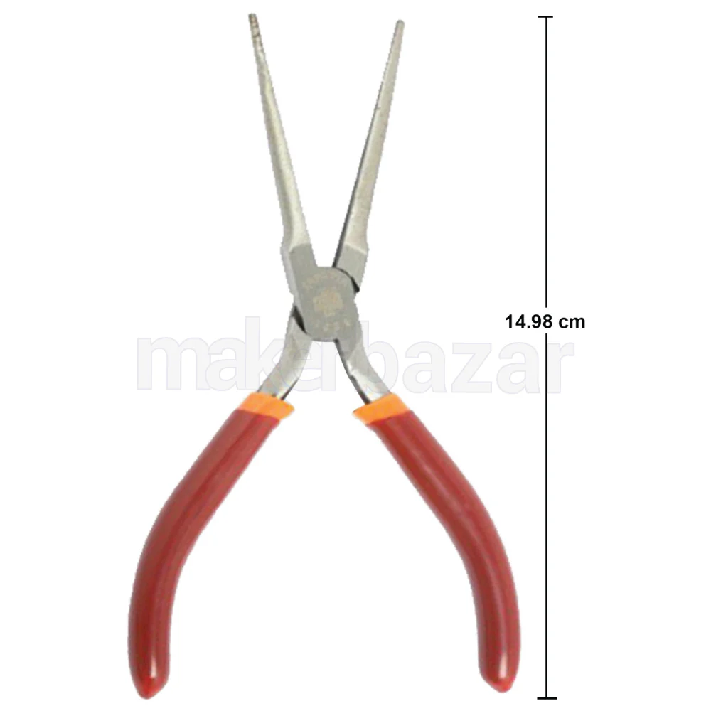 Taparia: 1408 Long Needle Nose Mini Pliers With Two Color Dip Coated Sleeve 150mm/5.9inch - Image 5