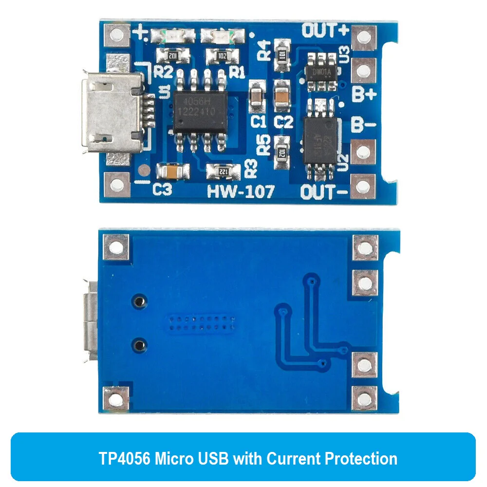 TP4056 1A Charging Module for 3.7V Li-ion Battery - Image 6