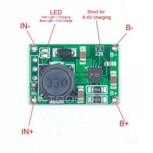 TP5100 4.2v and 8.4v Single Double Lithium Battery Charging Board - Image 3