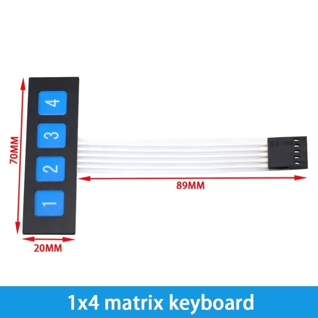 Universal Key Matrix Module Membrane Switch Keypad [Flexible] - Image 3