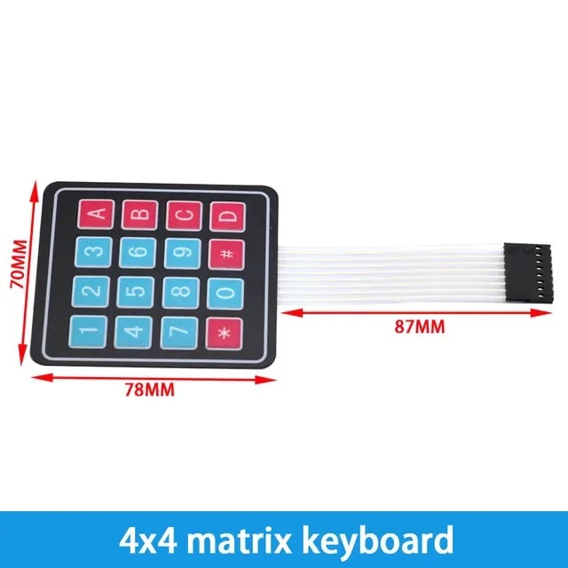 Universal Key Matrix Module Membrane Switch Keypad [Flexible] - Image 5