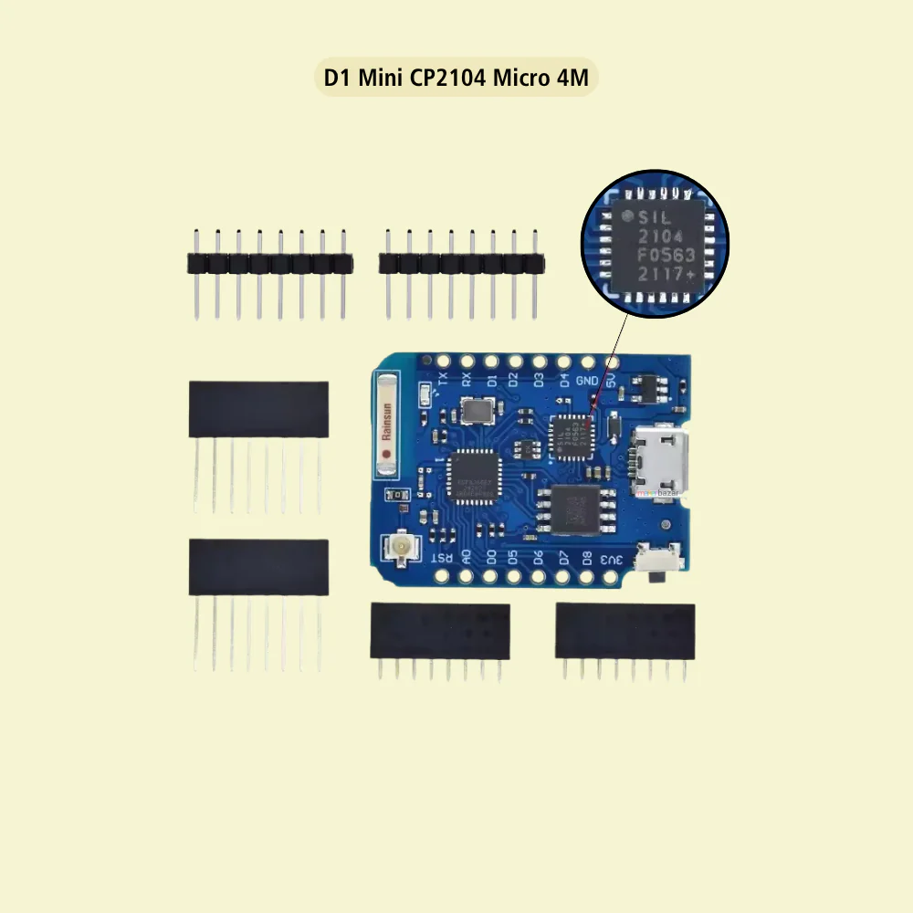 Wemos D1 Mini - IOT ESP8266 Based Development Boards - Image 7