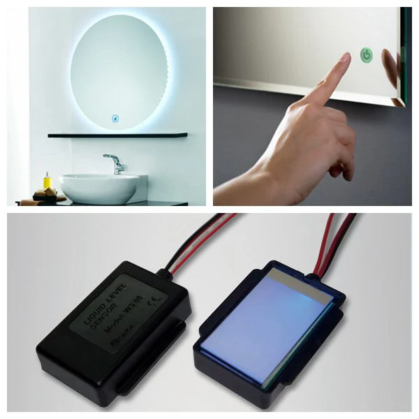 WS08CB-S2-BW WS 08 Single Touch Sensor Mirror Switch For Glass Lamp Mirror Light LED 12VDC 4.5A One Colour - Image 8